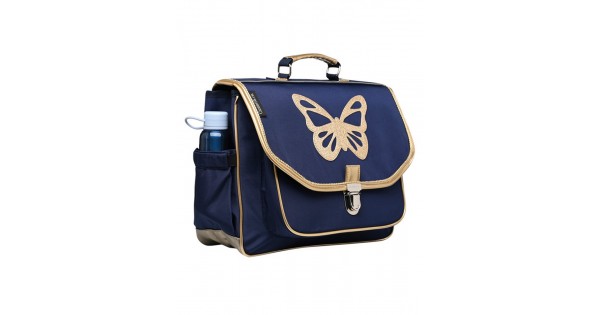 Caramel et cie boekentas lagere school Papillon blue medium