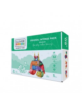 Cleverclixx magnetische tegels - Original pack intense 60 stuks