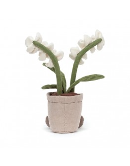 Jellycat knuffel plant orchidee cream - Amuseable - Uit collectie