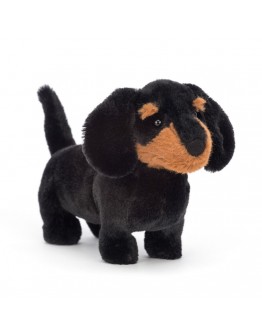Jellycat knuffel hond teckel Freddie Sausage dog small