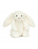 Jellycat konijn knuffel bashful luxe bunny Nimbus wit Medium