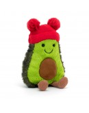 Jellycat Kerstknuffel Christmas Amuseables Bobble Avocado