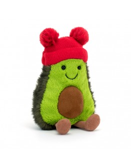 Jellycat Kerstknuffel Christmas Amuseables Bobble Avocado