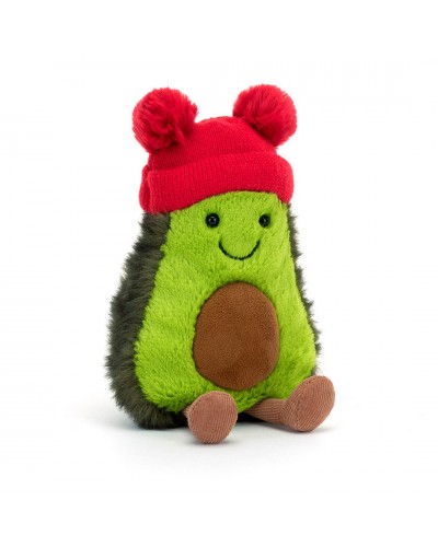 Jellycat Kerstknuffel Christmas Amuseables Bobble Avocado