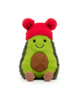 Jellycat Kerstknuffel Christmas Amuseables Bobble Avocado