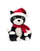 Jellycat Kerstknuffel Christmas Jellycat Jack the cat