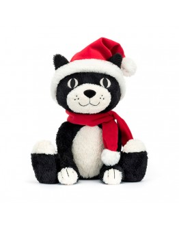 Jellycat Kerstknuffel Christmas Jellycat Jack the cat