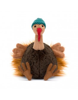 Jellycat Kerstknuffel Christmas Theo Turkey