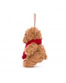 Jellycat Kerstknuffel deco - Bartholomew Bear Decoration Christmas