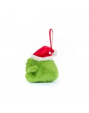 Jellycat Kerstknuffel deco - Ricky Rain Frog Decoration Christmas