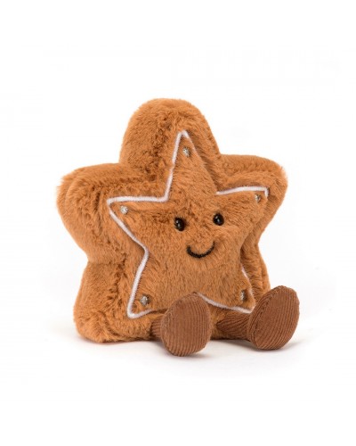 Jellycat Kerstknuffel Amuseables Star Cookie 