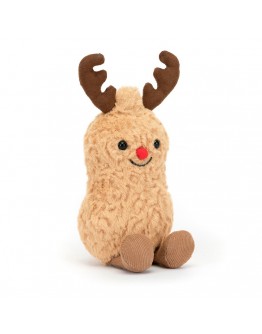 Jellycat Kerstknuffel Amuseables Peanut Reindeer