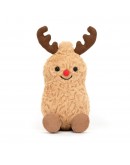 Jellycat Kerstknuffel Amuseables Peanut Reindeer