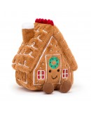 Jellycat Kerstknuffel Gingerbread House Amuseable