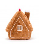 Jellycat Kerstknuffel Gingerbread House Amuseable