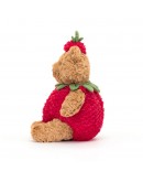 Jellycat knuffel Bartholomew Bear Strawberry