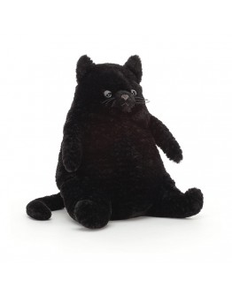 Jellycat knuffel kat zwart amore black - Uit collectie