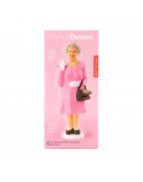 Kikkerland Solar Queen Pink dress  - Beeldje op zonne-energie