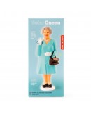 Kikkerland Solar Queen Blue dress  - Beeldje op zonne-energie