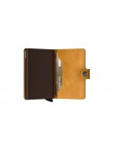 Secrid mini wallet Vintage Ochre-Brown