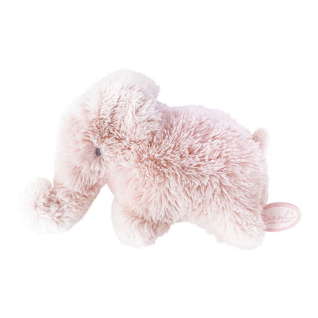 andere weefgetouw bagage Dimpel olifant Oscar mini knuffel pancake roze - Grote Schatten